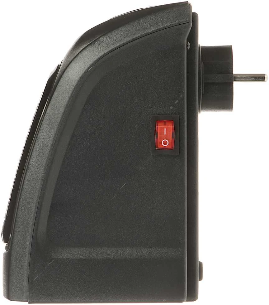 Juodas šildytuvas LTC 400W/230V su keraminiu kaitinimo elementu