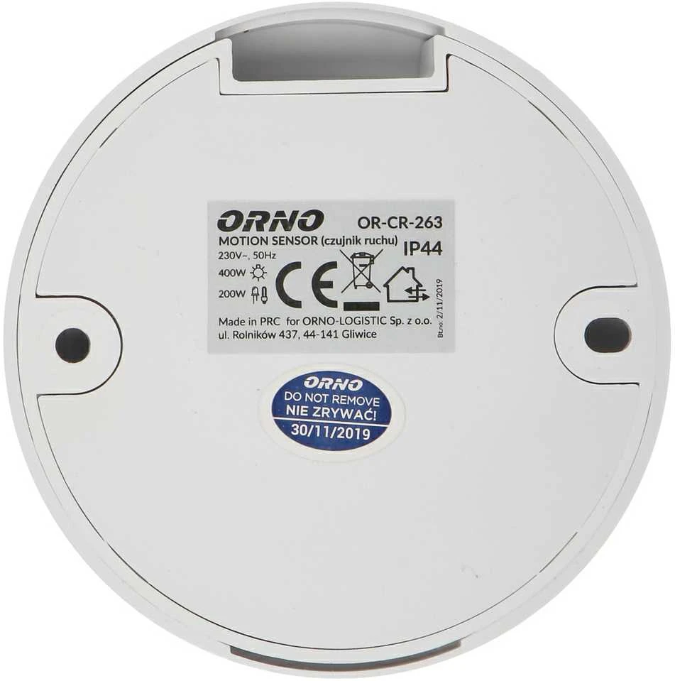 LUBINIS JUDĖJIMO JUTIKLIS OR-CR-263 AC 230V ORNO