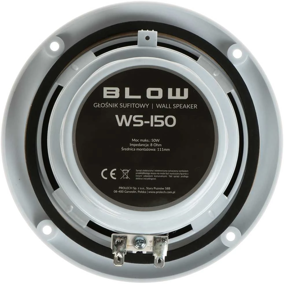 Blow Lubinis garsiakalbis WS-150 135mm 50W 8ohm