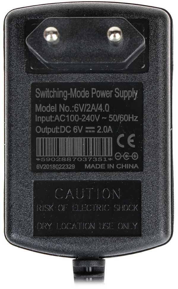 TST MAITINIMO BLOKAS 6V/2A/4.0