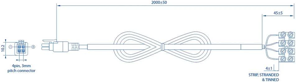 Teltonika Ethernet Cable, 1.5m | PR2LA15B