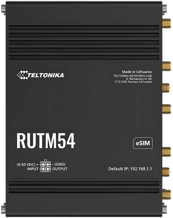 Maršrutizatorius Teltonika RUTM54 (RUTM54000000)