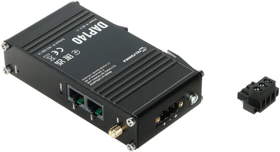 Maršrutizatorius PRIEIGOS TAŠKAS DAP140 Wi-Fi 4 2.4 GHz 300 Mbps Teltonika