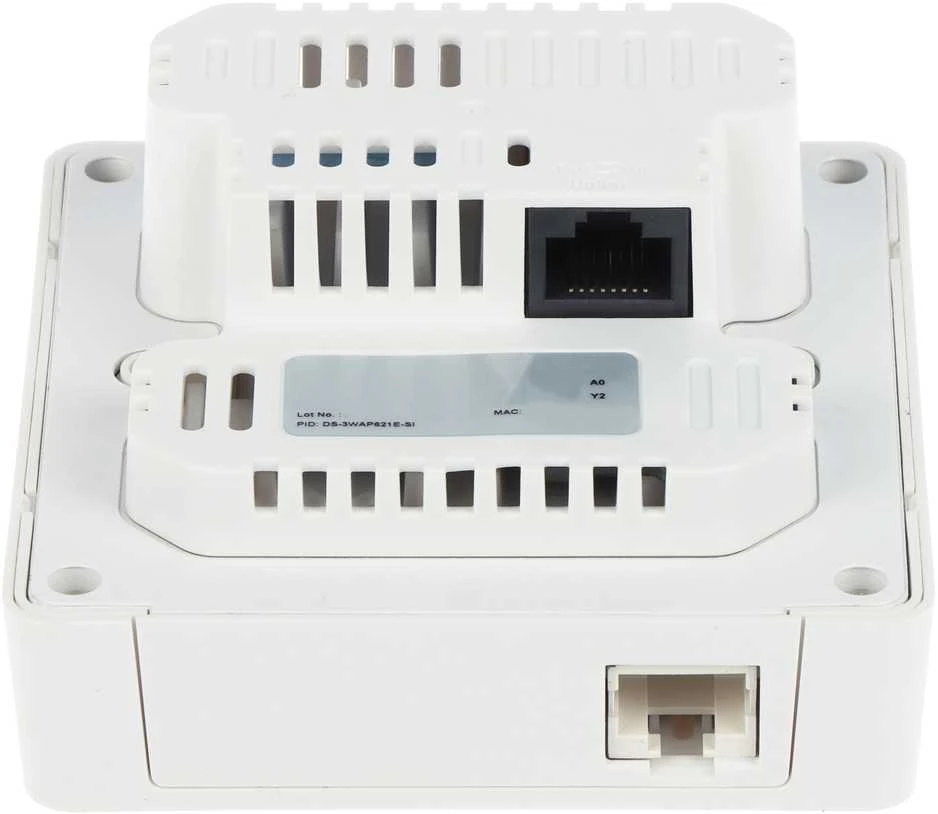 Maršrutizatorius Hikvision DS-3WAP621E-SI WLAN prieigos taškas 3000 Mbit/ai Balta Maitinimas per Eternetą (PoE)