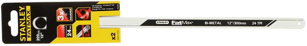 STANLEY FATMAX BIMETALINIS PJŪKLĖS 300 mm x 24z/colis / 2 vnt.