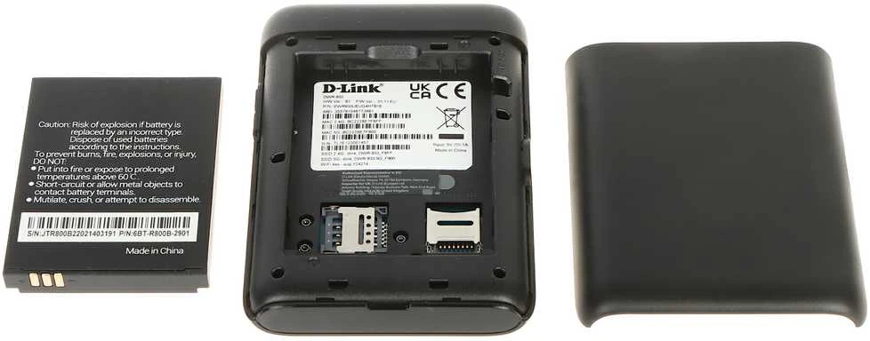 MOBILUS MARŠRUTIZATORIUS MODEM 4G LTE CAT. 6 DWR-933 Wi-Fi 2.4 GHz, 5 GHz, 300 Mbps + 867 Mbps D-Link