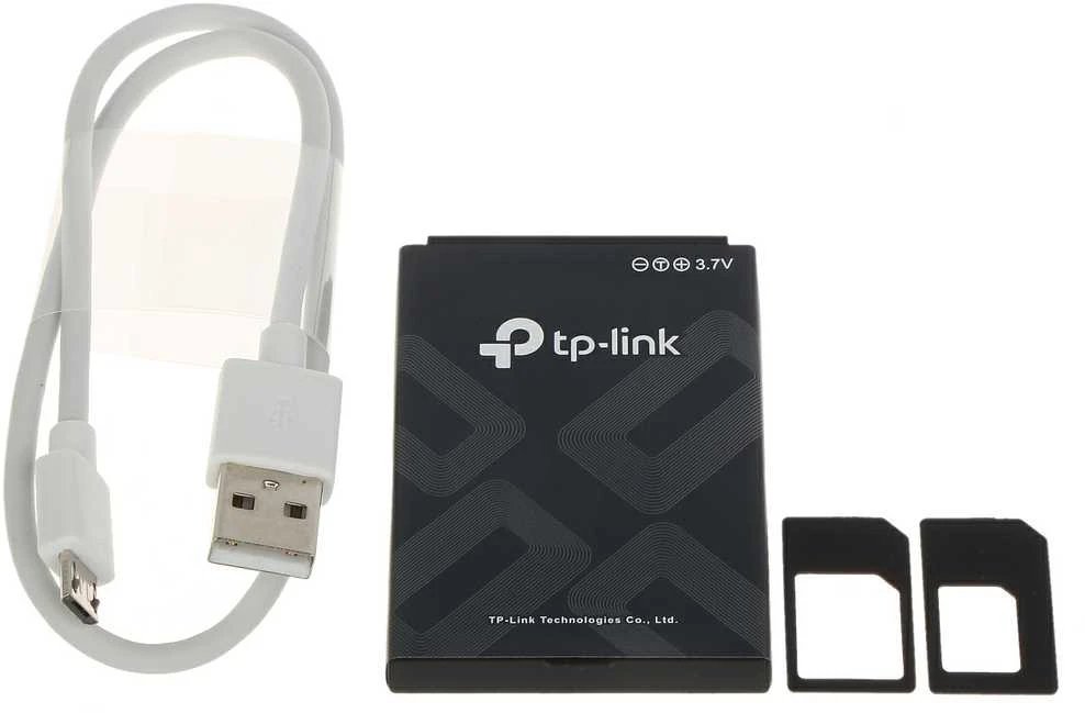 Modemas TP-LINK mobilusis 4G LTE WLAN Maršrutizatorius su integr.4G modemu, SIM kortelės lizdas, 1,4 colio TFT Ekranas, 2550 mAH Akku, Micro SD kortelės lizdas