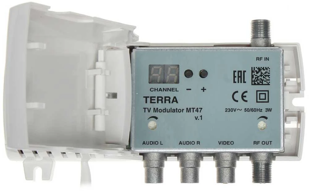 Ausinės Terra TE2 TV moduliatorius MT-47