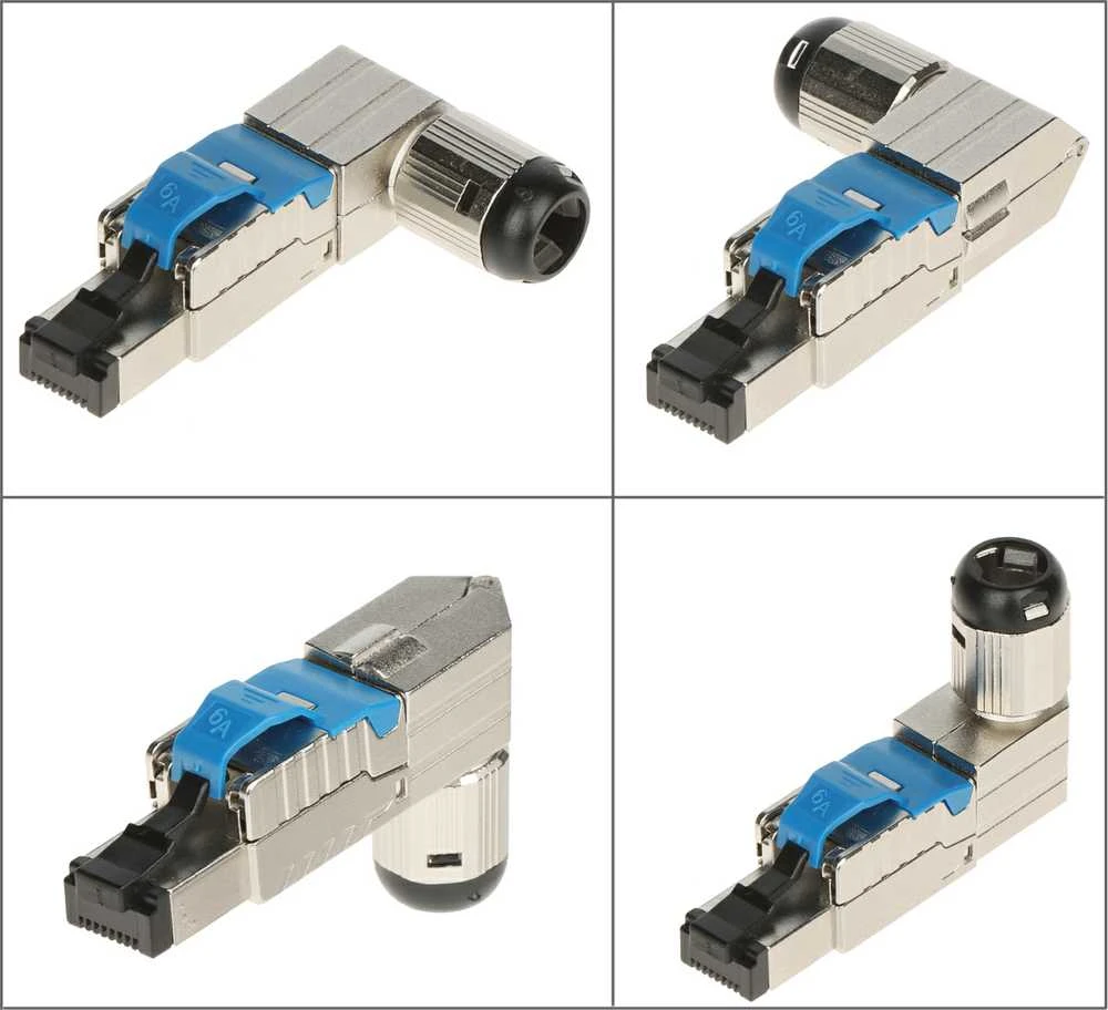 Neku Polska EKRANUOTAS KAMPINIS MODULINIS KIŠTUKAS RJ45/FTP6A-HAND-KAT