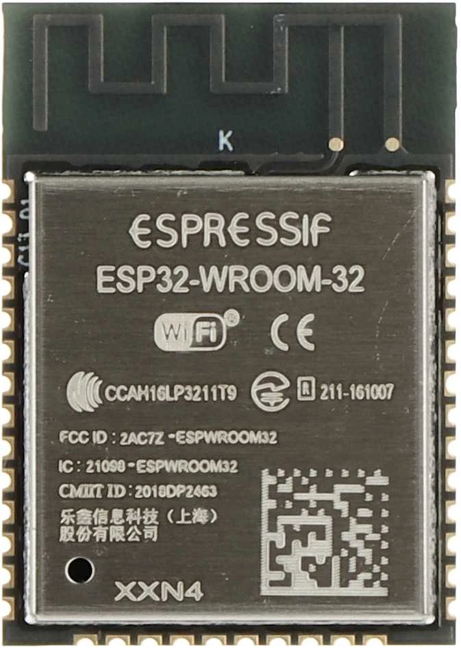 WI-FI + BLUETOOTH + BLUETOOTH LE MODULIS ESP-WROOM-32 Espressif