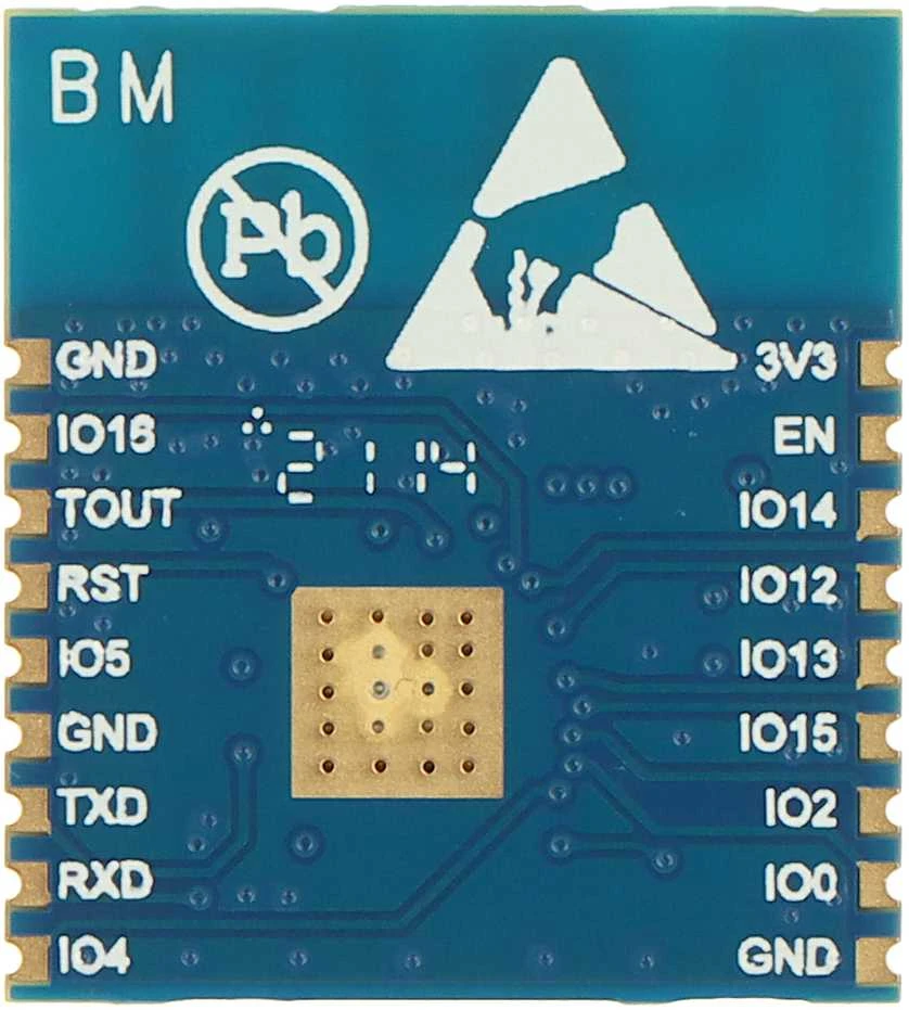 WI-FI MODULIS ESP-WROOM-02 ESP8266EX Espressif
