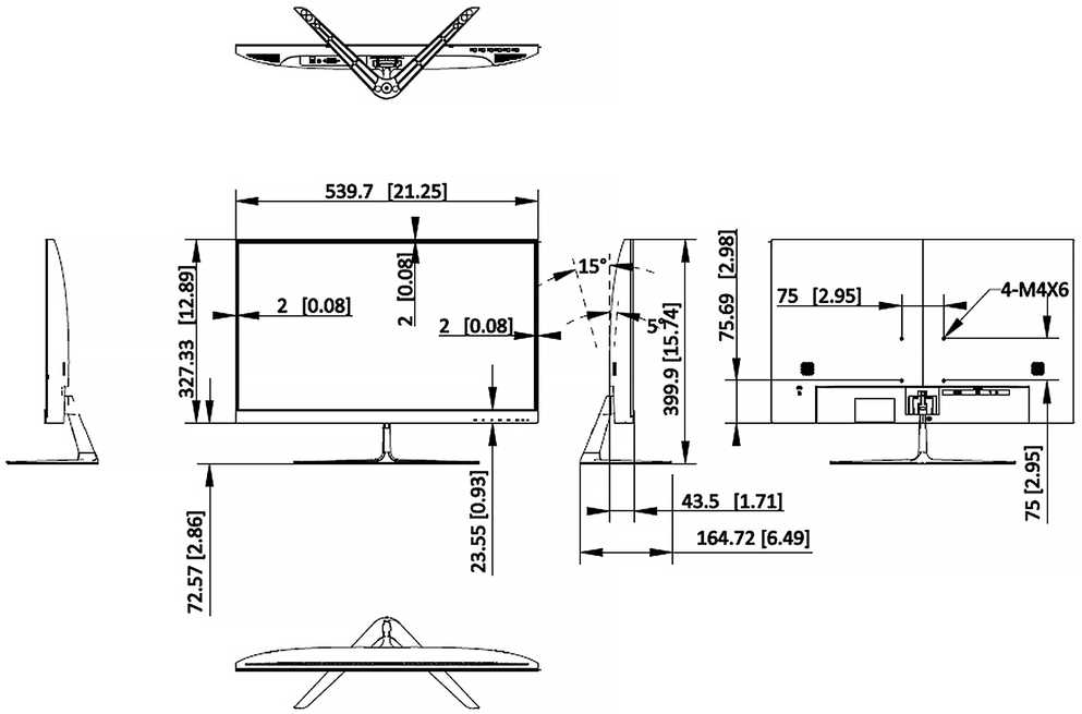 Hikvision Monitorius DS-D5024F2-BV2S