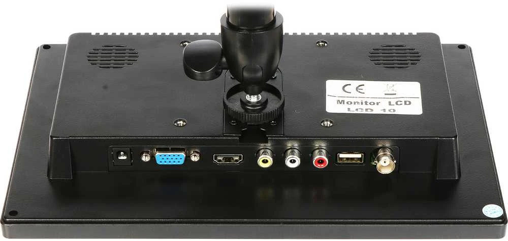 TST MONITORIUS VGA, HDMI, AUDIO, 2XVIDEO, NUOTOLINIS PULTELIS TFT-10/CCTV 10 "