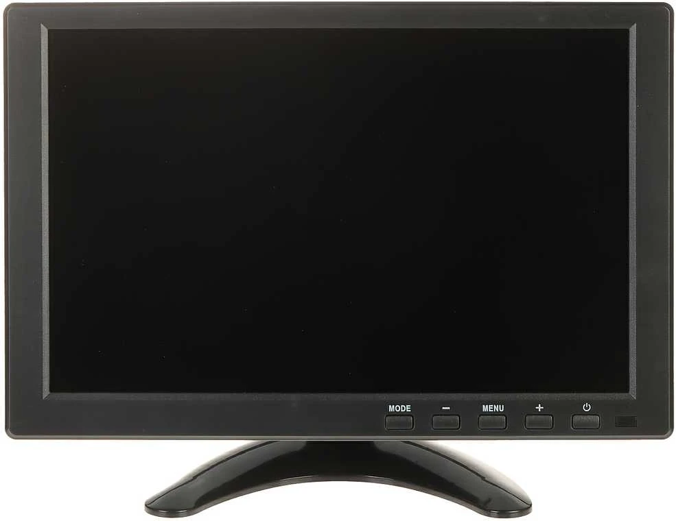 TST MONITORIUS VGA, HDMI, AUDIO, 2XVIDEO, NUOTOLINIS PULTELIS TFT-10/CCTV 10 "