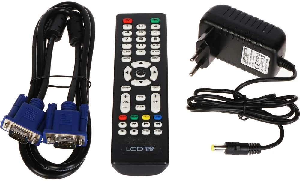 TST MONITORIUS VGA, HDMI, AUDIO, 2XVIDEO, NUOTOLINIS PULTELIS TFT-10/CCTV 10 "