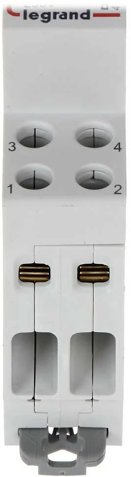 MYGTUKINIS JUNGIKLIS PAVIENIS BISTABILUS LE-412911 1X NO + 1X NC 20 A LEGRAND