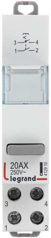MYGTUKINIS JUNGIKLIS PAVIENIS BISTABILUS LE-412910 2X NO 20 A LEGRAND