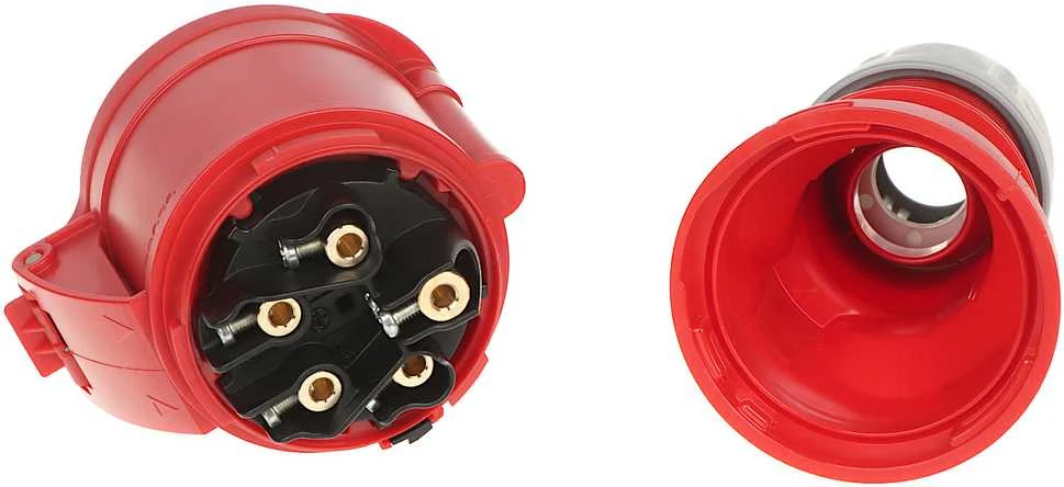 PCE Shark nešiojamasis lizdas 32A 400V 3P+E+N IP44 (225-6)