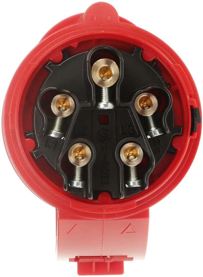 PCE Shark nešiojamasis lizdas 32A 400V 3P+E+N IP44 (225-6)