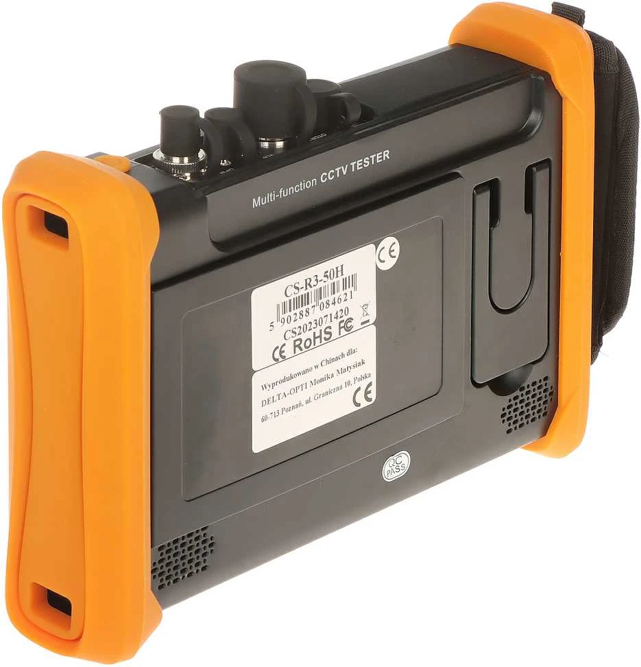 TST OPTINIS REFLEKTOMETRAS (OTDR) SU CCTV TESTERIU CS-R3-50H