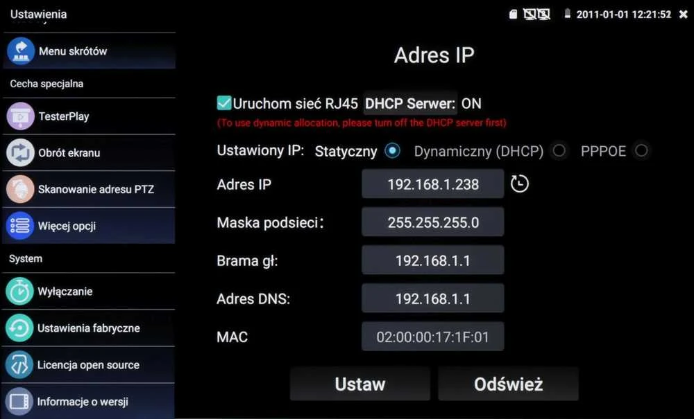 TST OPTINIS REFLEKTOMETRAS (OTDR) SU CCTV TESTERIU CS-R3-50H