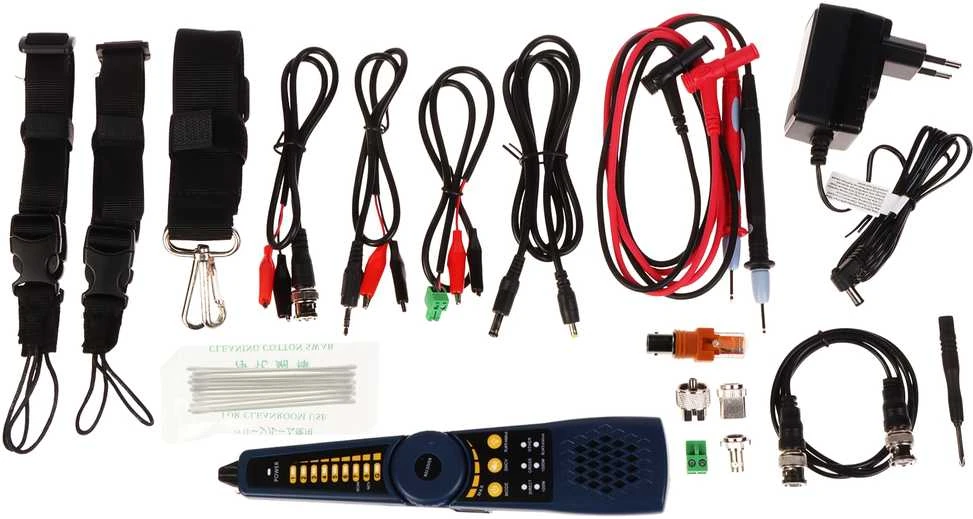 TST OPTINIS REFLEKTOMETRAS (OTDR) SU CCTV TESTERIU CS-R7-80H