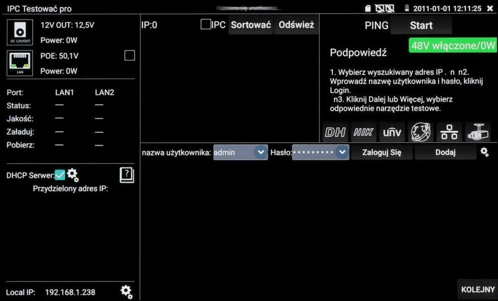 TST OPTINIS REFLEKTOMETRAS (OTDR) SU CCTV TESTERIU CS-R3-50H