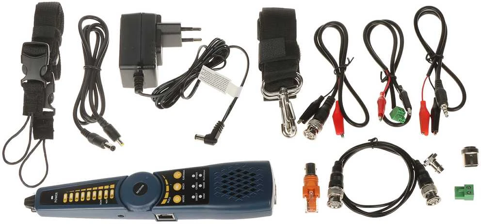 TST OPTINIS REFLEKTOMETRAS (OTDR) SU CCTV TESTERIU CS-R3-50H