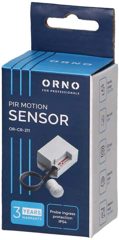 ORNO CZUJNIK RUCHU 360* ZEW SENSOR 220V