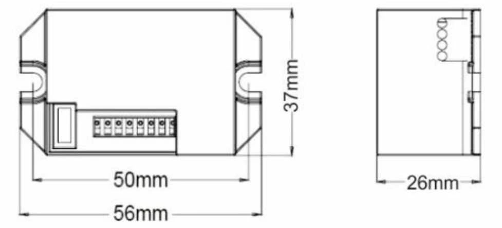 ORNO CZUJNIK RUCHU 360* ZEW SENSOR 220V
