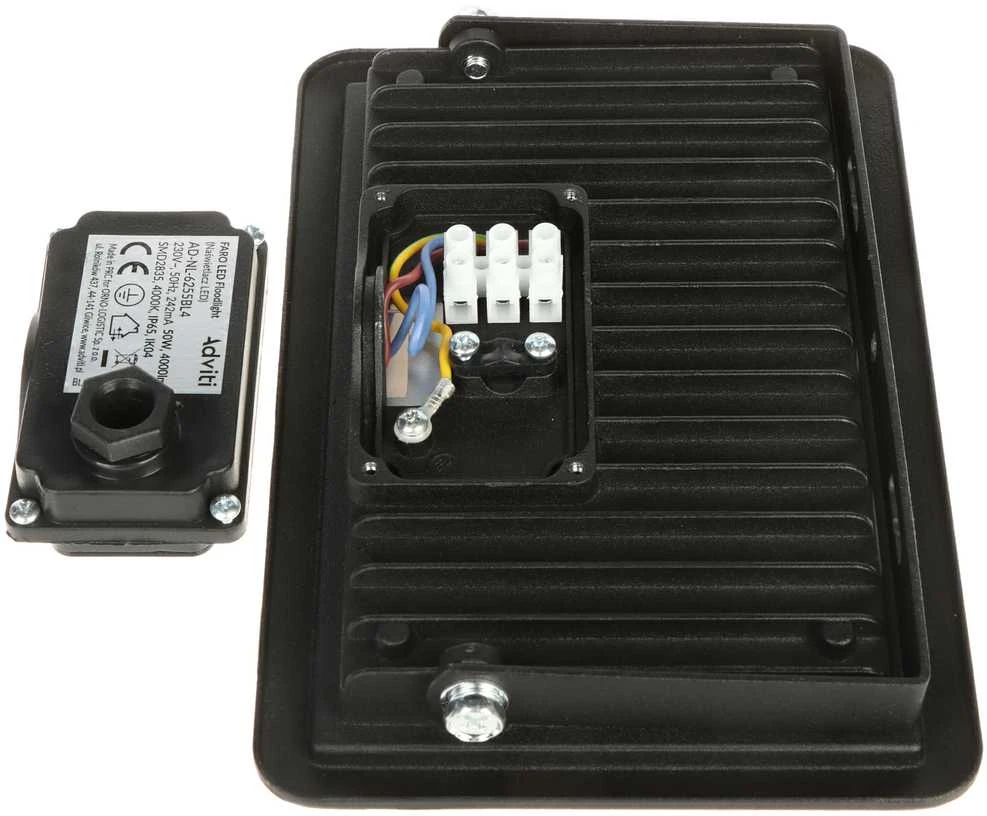 Orno FARO LED prožektorius 50W, 4000lm, IP65, 4000K, aliuminis + stiklas