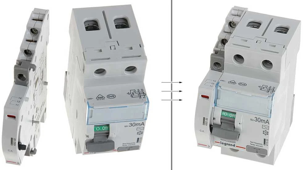PAGALBINIS KONTAKTAS LE-406250 ĮRENGINIAMS LEGRAND SERIJOS TX3, DX3, FR300, FRX300, FRX400 LEGRAND