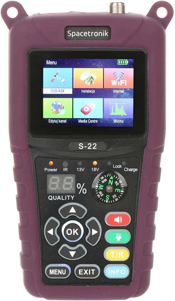 PALYDOVINIS MATUOKLIS S-22 DVB-S/S2/S2X Spacetronik