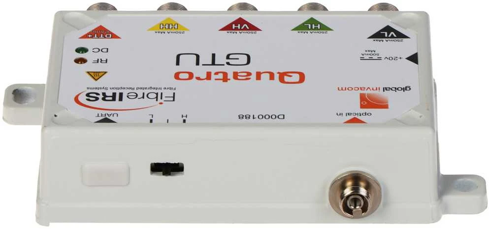 IRIS Global Invacom GI-FibreIRS Quatro GTU Mark III optinis imtuvas