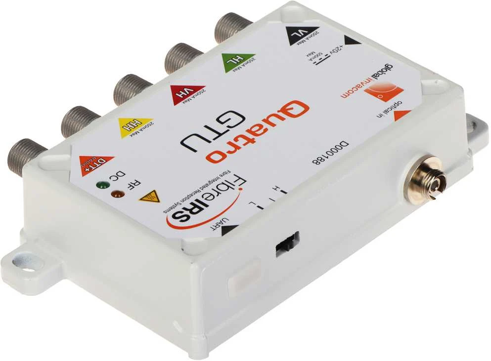 IRIS Global Invacom GI-FibreIRS Quatro GTU Mark III optinis imtuvas