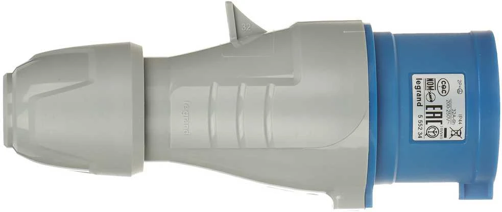 PAPRASTAS KIŠTUKAS LE-555234 230 V 32 A LEGRAND
