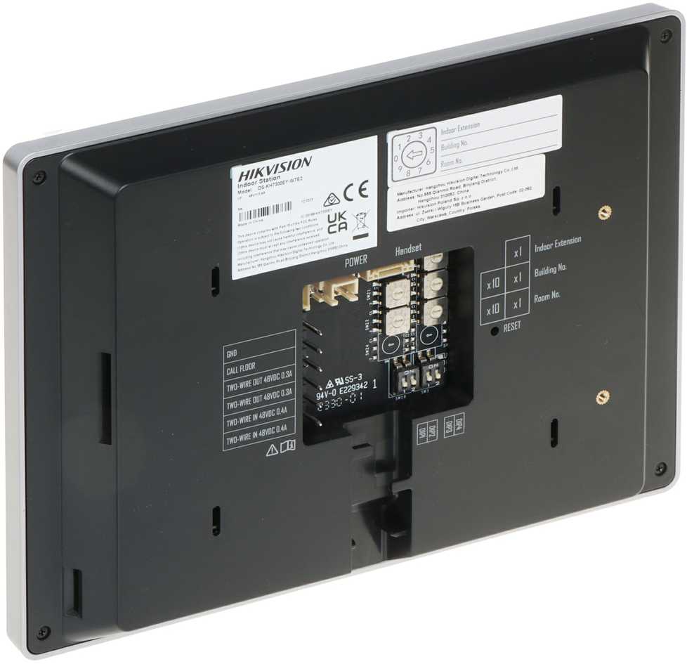 SP domofono monitorius Hikvision DS-KH7300EY-WTE2