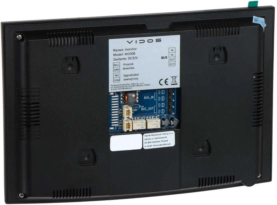 VIDOS 2IP M200B vaizdo domofono monitorius