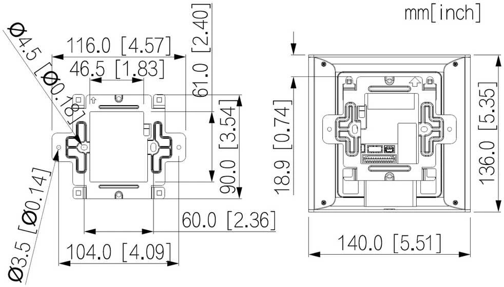 PATALPŲ VIDAUS SKYDELIS VTH2612L-W Wi-Fi / IP DAHUA