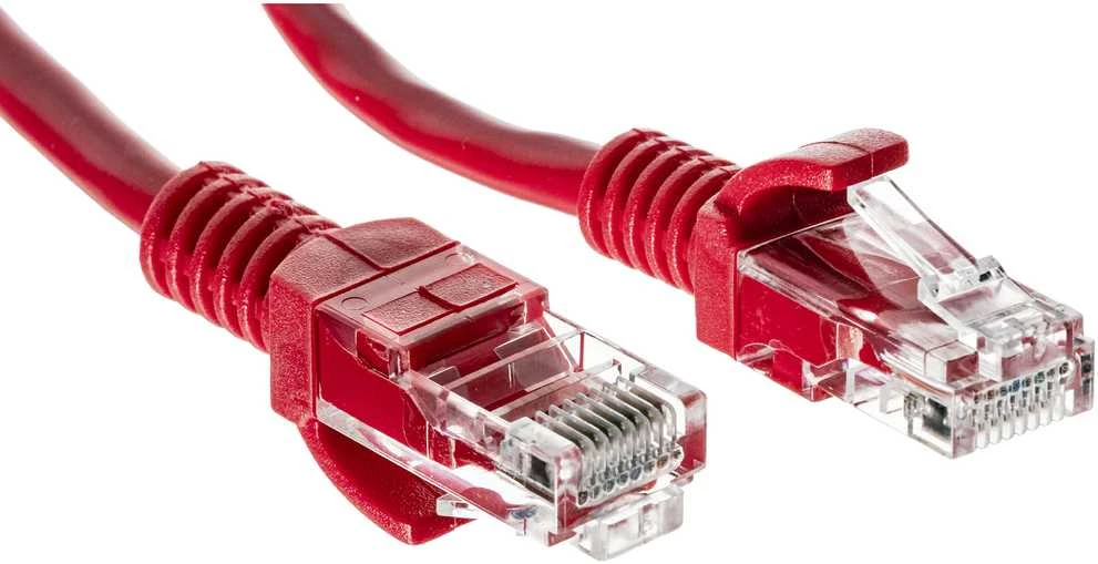 TST PATCHCORD RJ45/0.2-Raudonas 0.2 m