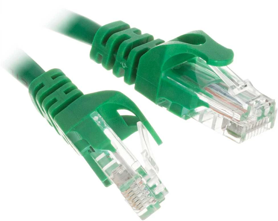 TST Masyvas PATCHCORD RJ45/1.8-Žalias 1.8 m