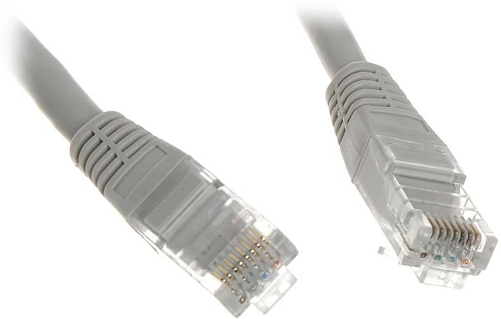 LANBERG PCU6-10CC-1000-S Lanberg Patchcord RJ45 kat. 6 UTP 10m pilkas