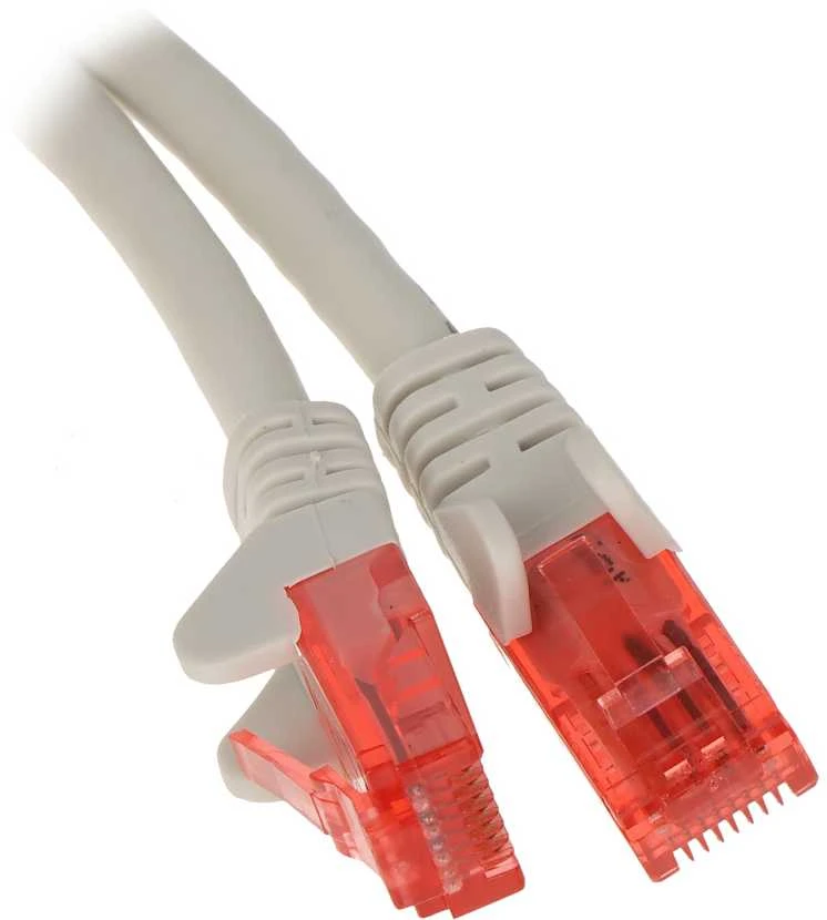 LANBERG PCU6-10CC-0150-S Patchcord RJ45 kat. 6 UTP 1.5m pilkas