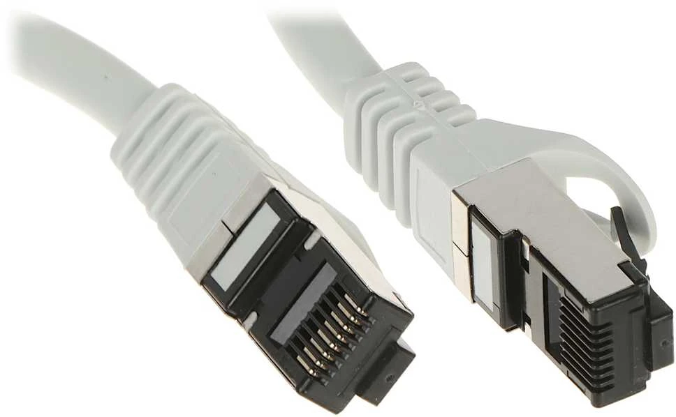 LANBERG patchcord cat.8.1 S/FTP LSZH CU 5m pilkas