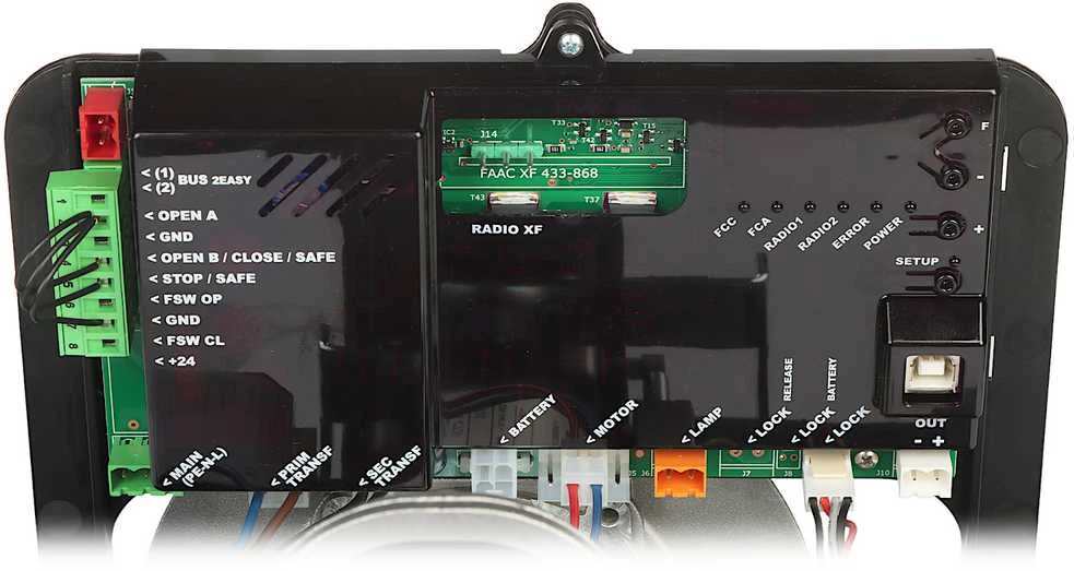 PAVARA STUMDOMIEMS VARTAMS FAAC-CYCLO-24V-C720/KIT - PRADINIS RINKINYS