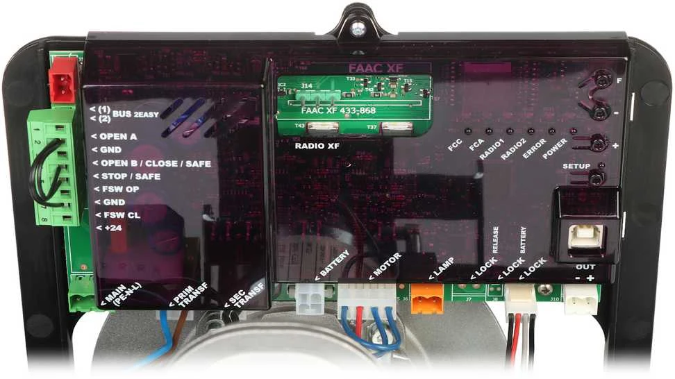 PAVARA STUMDOMIEMS VARTAMS FAAC-CYCLO-24V/KIT - PRADINIS RINKINYS