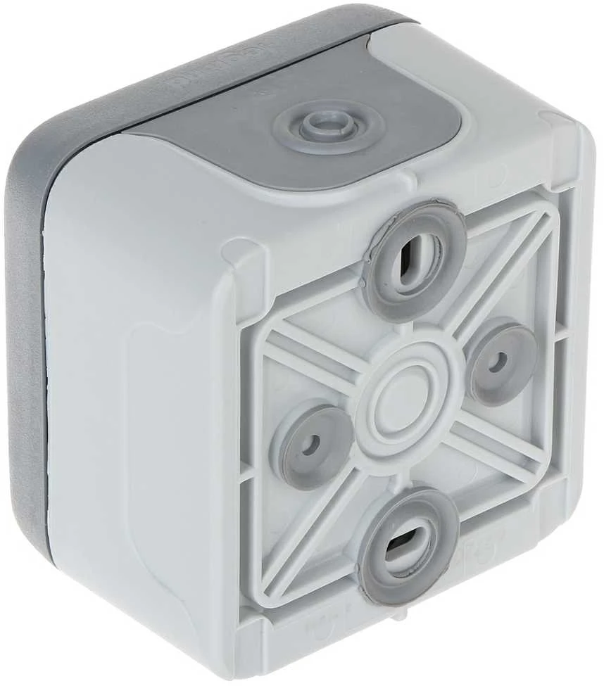 Legrand Vieno mygtuko Plekso55 paviršiaus pilkas (069720)