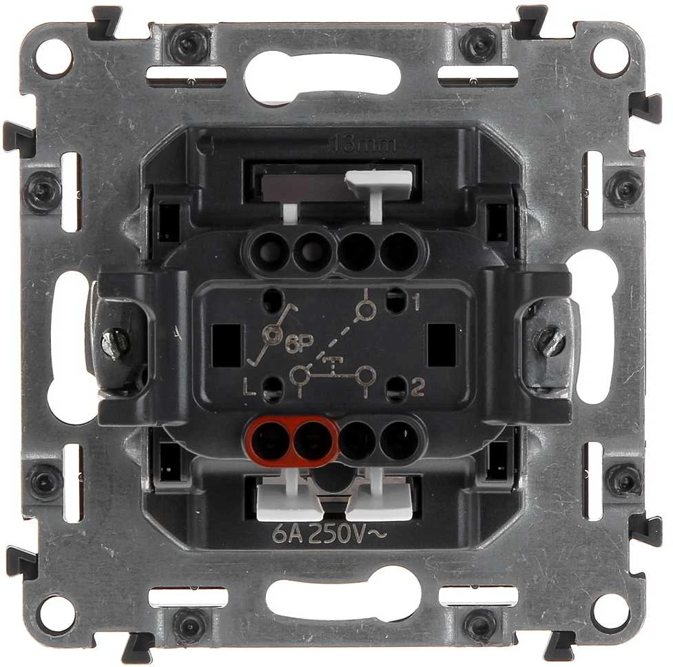 PAVIENIS MOMENTINIS MYGTUKAS LE-752115 Valena Life 230 V 6 A LEGRAND