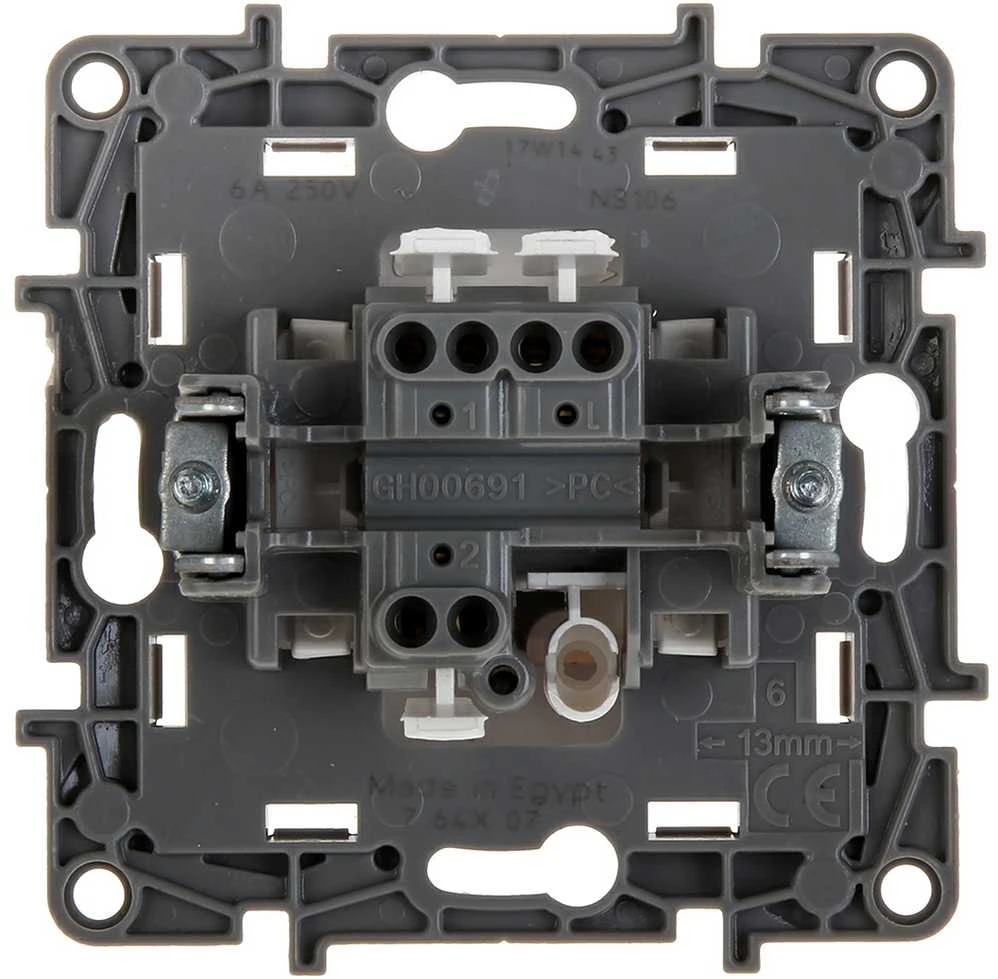 PAVIENIS MOMENTINIS MYGTUKAS LE-764507 Niloe 230 V 6 A LEGRAND