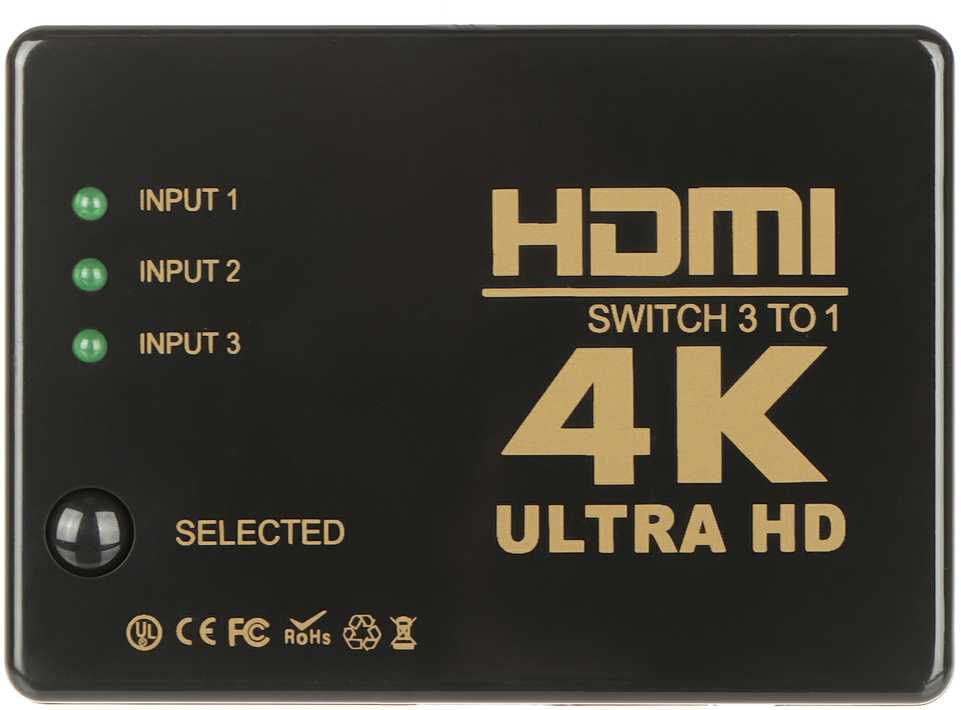Eaton PERJUNGIKLIS HDMI-SW-3/1-IR-4K
